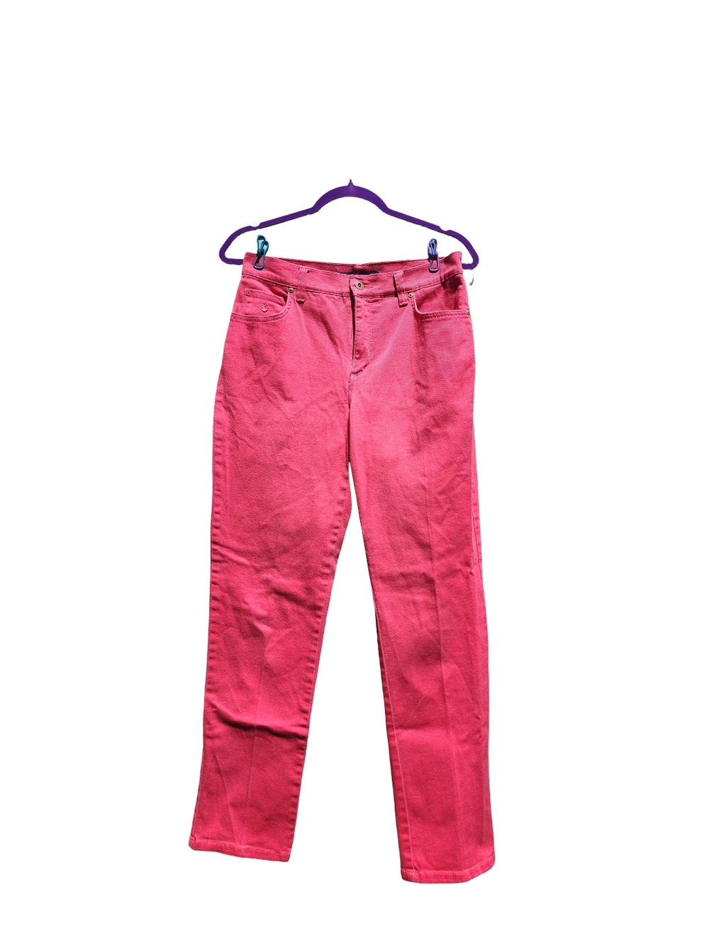 Gloria Vanderbilt Amanda ❤️ RED Denim Jeans